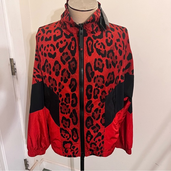 DOLCE&GABBANALeopard Print Nylon Sweatshirt